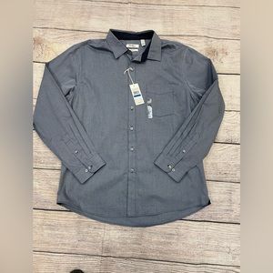 NWT Van Heusen slim fit shirt size XL 17-17.5 neck size